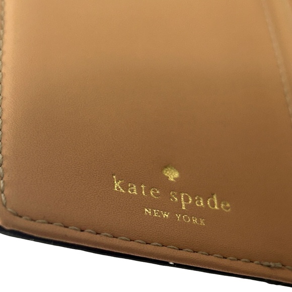 Kate Spade Wristlet Wallet Mandy Southport Pebble Leather Perri Lane Bubbles - Picture 3 of 11